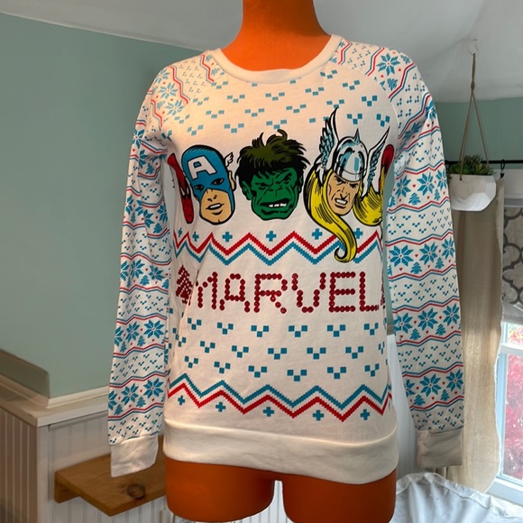 Marvel Sweaters - Marvel Christmas Sweater